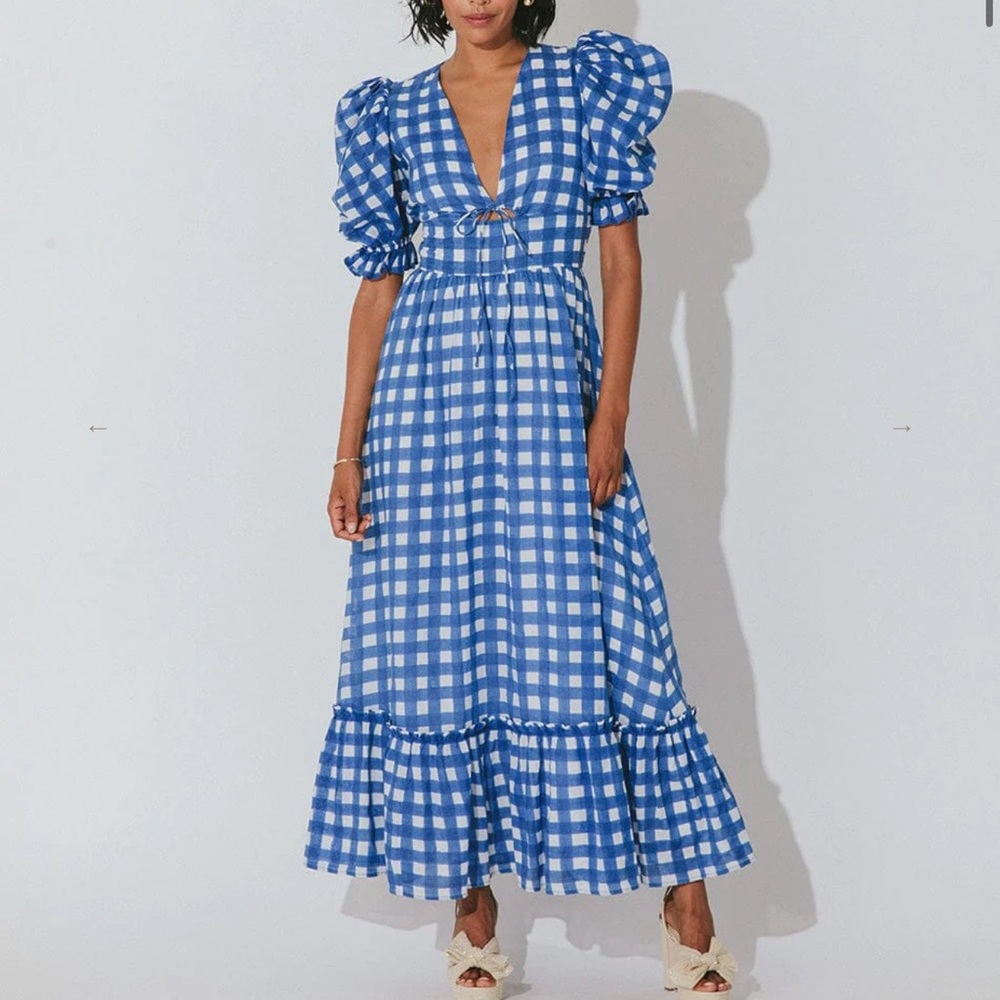 Cleobella Morina Ankle Dress in Painterly
